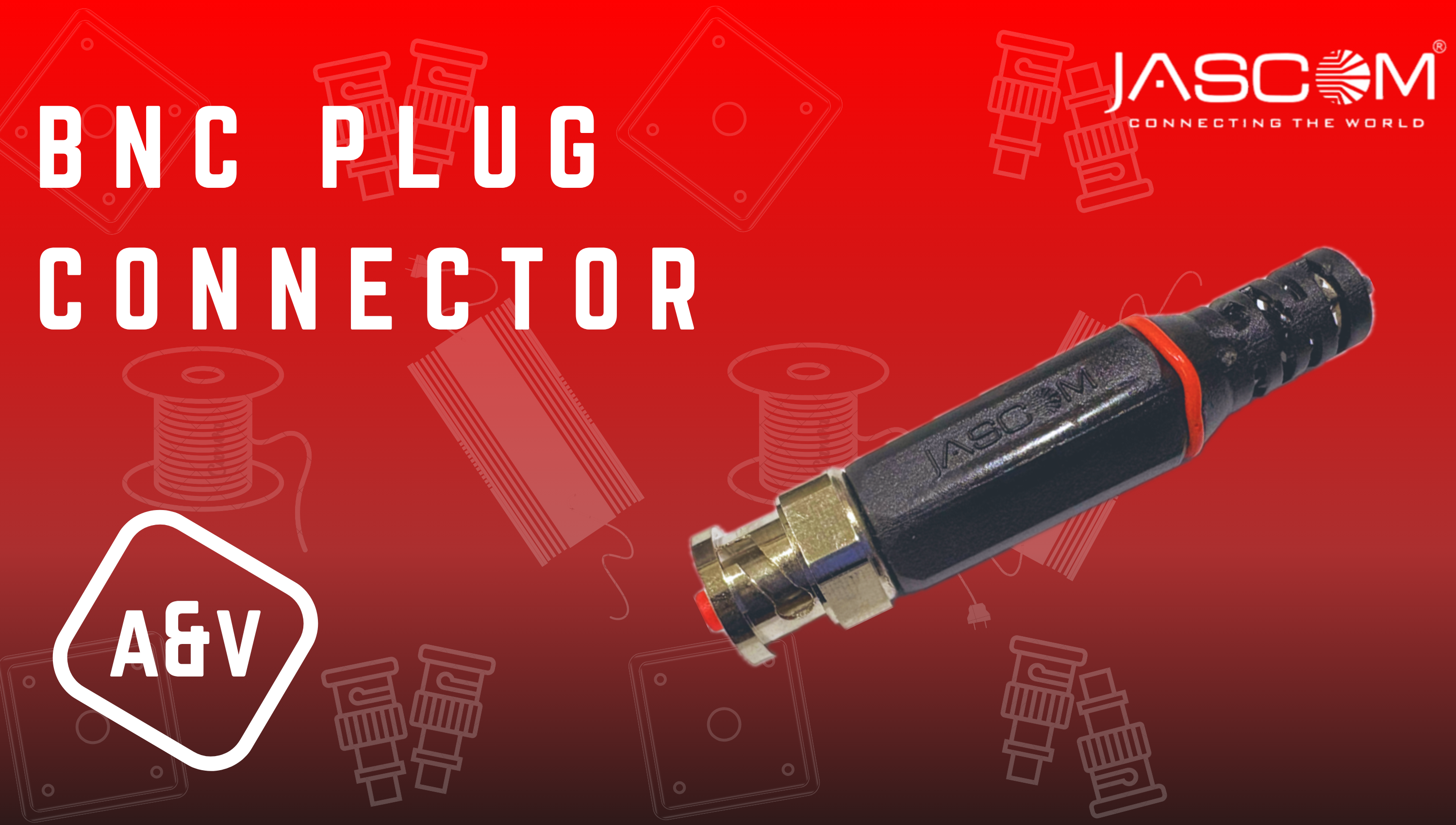 JASCOM BNC Plug Connector
